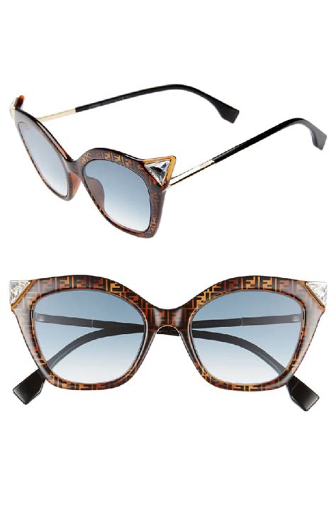 fendi cat logo|fendi cat eye sunglasses black.